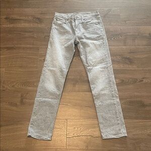 Goodfellow & Co Light Blue/Gray Slim Straight Jeans, Size 30wx32l